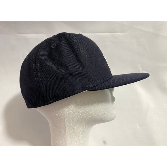 Detroit Tigers New Era 59Fifty Team Baseball Cap Size 7 1/8 Navy - Picture 3 of 11